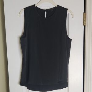 Banana Republic black sleeveless top, size small